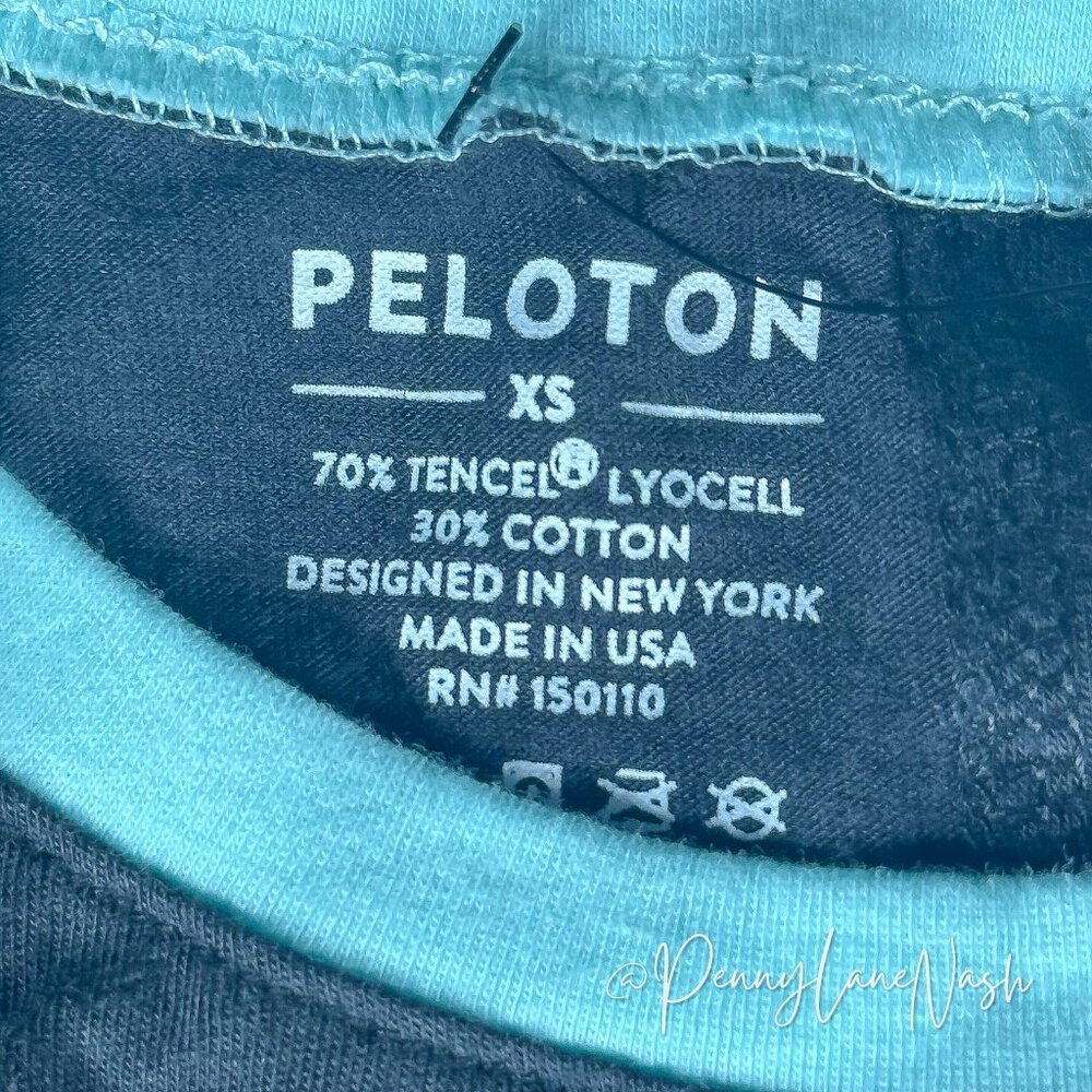 NWT Peloton Tulip Back Athletic Tank Top Black - Picture 5 of 8